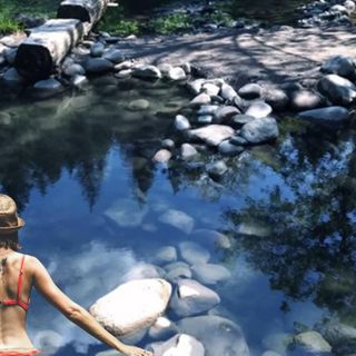 Sizzling Clothing Optional Hot Spring is a Half Day Drive from Tri-Cities