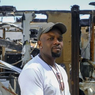 'I Didn't Deserve It': Pandemic Shut Down His Barbershop, Then A Fire Destroyed It