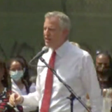 Bill de Blasio gets mercilessly booed at George Floyd memorial service