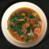 Andouille Sausage and Vegetable Soup (Whole 30-Friendly)