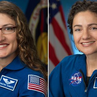 Astronauts Christina Koch and Jessica Meir successfully complete first all-female spacewalk | CNN