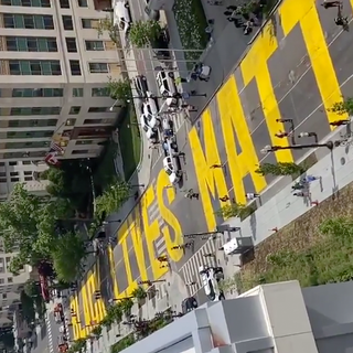 DC Ceremonially Names Street to White House After Black Lives Matter; Emblazons Name on Road