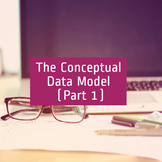 The Conceptual Data Model (Part 1)