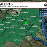 Weather Alert: Flash Flood Watch for the DC area today