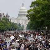 Protesters flood streets nationwide in huge, peaceful push for change - The Boston Globe