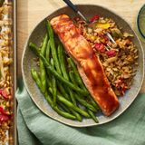 Sheet-Pan Teriyaki Salmon with Green Beans (Quick & Easy Dinner)