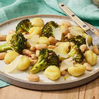 25-Minute Sheet-Pan Gnocchi with Broccoli & White Beans