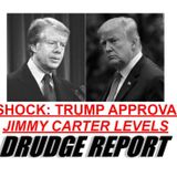 Drudge Compares Trump to Jimmy Carter in Devastating Banner Headline on President's Lagging Polls