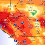 Temperatures forecast to hit 100 in parts of SoCal as heat wave continues Tuesday