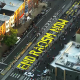 Hundreds Paint ‘End Racism Now' in Philly's Fishtown Neighborhood