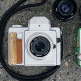 The Nons SL645 is an Interchangeable Lens SLR Instax Mini Film Camera