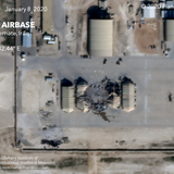 Satellite Photos Reveal Extent Of Damage From Iranian Strike On Air Base In Iraq