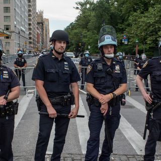 Many Police Aren’t Wearing Masks, Posing Yet Another Risk To Protesters In A Pandemic