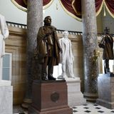 Pelosi calls for removing Confederate statues from Capitol