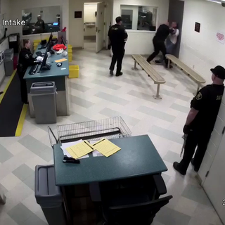 Video shows Washington Co. jail deputy attack inmate posing for booking photo