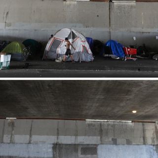 Neighboring cities are pushing homeless into L.A., councilmen alleged