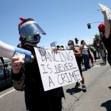 Bay Area protests: Skateboards in San Francisco, sit-in at Alameda police station