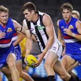 Mason Cox to miss Magpies' AFL clash