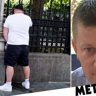 Man urinates next to memorial of PC Palmer as far-right protests escalate