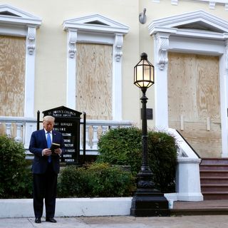 Lafayette Square clash, still reverberating, becomes an iconic episode in Donald Trump’s presidency