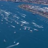 Boat Parade for President Trump Held in San Diego Bay