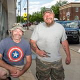 Video of two men confronting Norway man’s racist signs goes viral