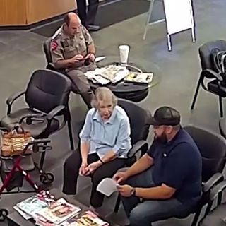 Texas state trooper secretly pays for elderly woman's tires when she couldn't