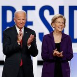 Elizabeth Warren said fundraisers would tear ‘this democracy apart.’ On Monday, she raised $6 million for Joe Biden.