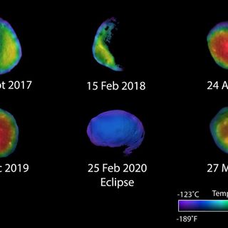 NASA Releases Rainbow-Colored Images of Martian Moon Phobos