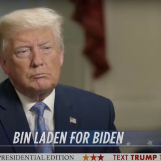 Trump Says Bin Laden Endorsed Biden