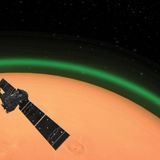 Green Glow Detected in Mars' Atmosphere