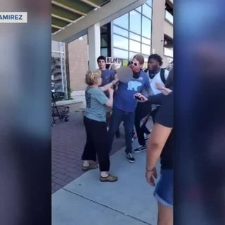 Shorewood woman seen spitting on protester in viral video wants to meet with him, apologize