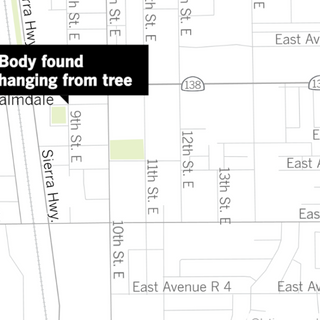 Protesters demand investigation after young Black man is found hanging from tree in Palmdale