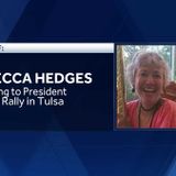 Rogers woman travels to Tulsa rally