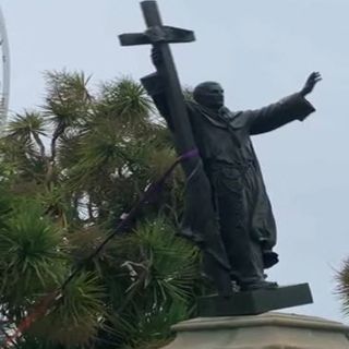 Demonstrators Topple Statues in San Francisco's Golden Gate Park