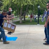 Photos: Rallies in Salt Lake City for and against law enforcement