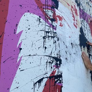 Salt Lake City mural of George Floyd defaced with black tar overnight, artist says