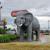 Statue of Jackson the Elephant