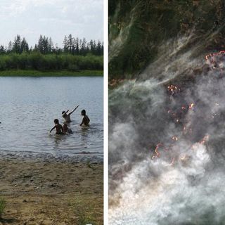 The other new normal: A record 38C and forest fires in the Arctic