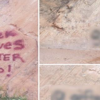 Red Rock Canyon Open Space permanently damaged after recent vandalism