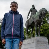 Belgium's King Leopold II has a 21st century nemesis. He's 14 years old