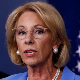 DeVos issues rule steering more virus aid to private schools