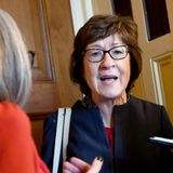 Susan Collins flees from reporter when asked if she still believes Trump learned "a very big lesson”