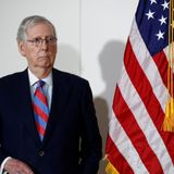 Sen. Mitch McConnell differs from President Trump when it comes to wearing a mask