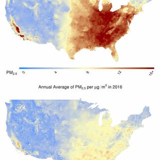 Evaluating the impact of long-term exposure to fine particulate matter on mortality among the elderly