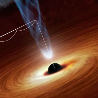 You could generate power by dangling crap into a black hole