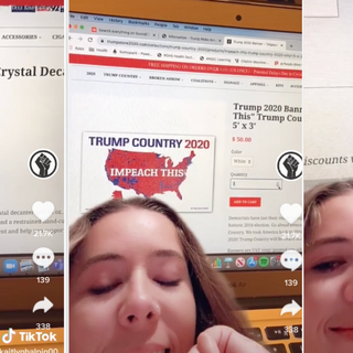 TikTokers are trying to troll the Trump campaign through its online store