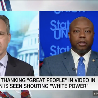 GOP's Tim Scott says Trump's retweet of video showing man chant 'white power' is 'indefensible'