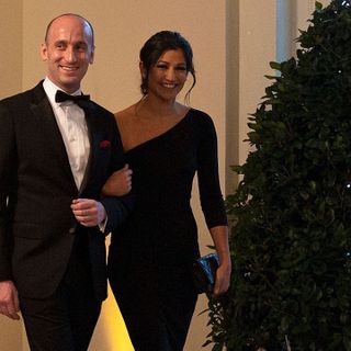 Trump Attends Stephen Miller's Wedding While Criticizing Its Timing