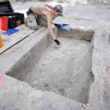 First coffin is uncovered at Tampa’s erased Zion Cemetery